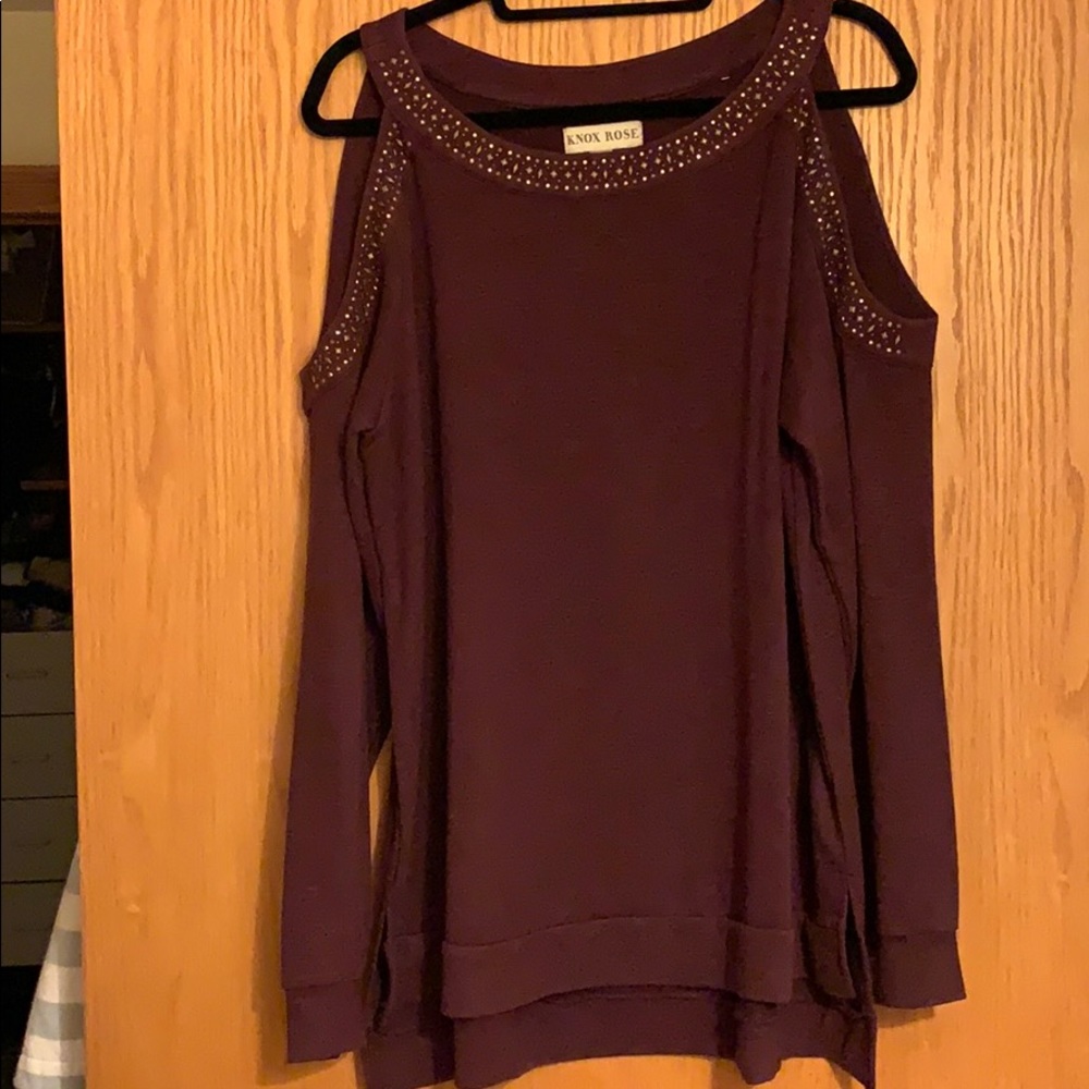 Knox Rose peak a  Maroon crewneck sweatshirt XL